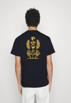 Libertine-Libertine Beat Peace - Print T-Shirt - Dark Navy -Zalando UK-Outlet c00955e817c74dc6939cb6024a6d5ff9