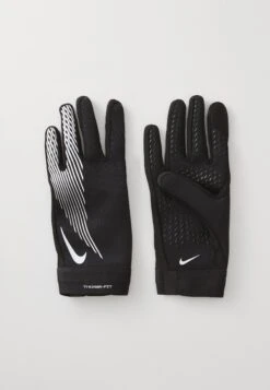 Nike Performance THERMAFIT UNISEX - Gloves - Schwarz/weiss