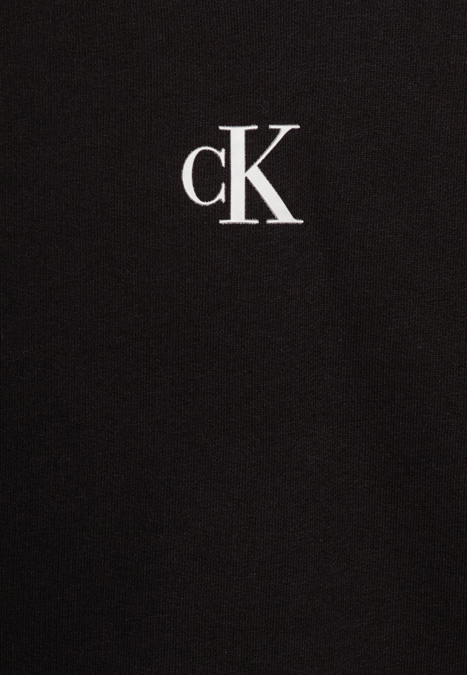 Calvin Klein Jeans Logo Boxy Hoodie - Sweatshirt - Black 3 Calvin Klein Jeans Logo Boxy Hoodie - Sweatshirt - Black - Image 3