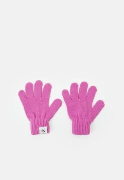 Calvin Klein Jeans Monogram Gloves Unisex - Gloves - Violet Fun