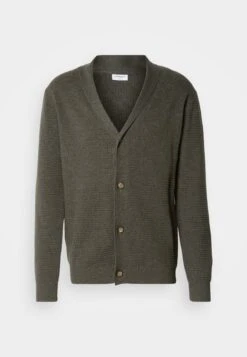 Lindbergh PURL CARDIGAN - Cardigan - Dark Army Melange 16 Lindbergh PURL CARDIGAN - Cardigan - Dark Army Melange -Zalando UK-Outlet c1b9d2894ecc45c39a911b2d2ac5e2a0