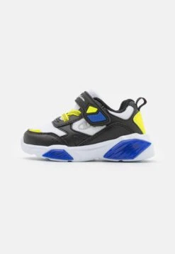 Champion Low Cut Shoe Wave Blinking Unisex - Training Shoe - White/Blue/Yellow