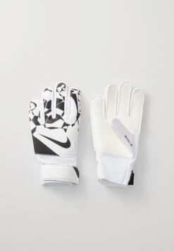 Nike Performance MATCH UNISEX - Goalkeeping Gloves - White/black