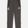 ADIDAS PERFORMANCE REAL MADRID COMPETITION TRAVEL PANT KIDS UNISEX - Tracksuit Bottoms - Utility Grey/semi Frozen Yellow