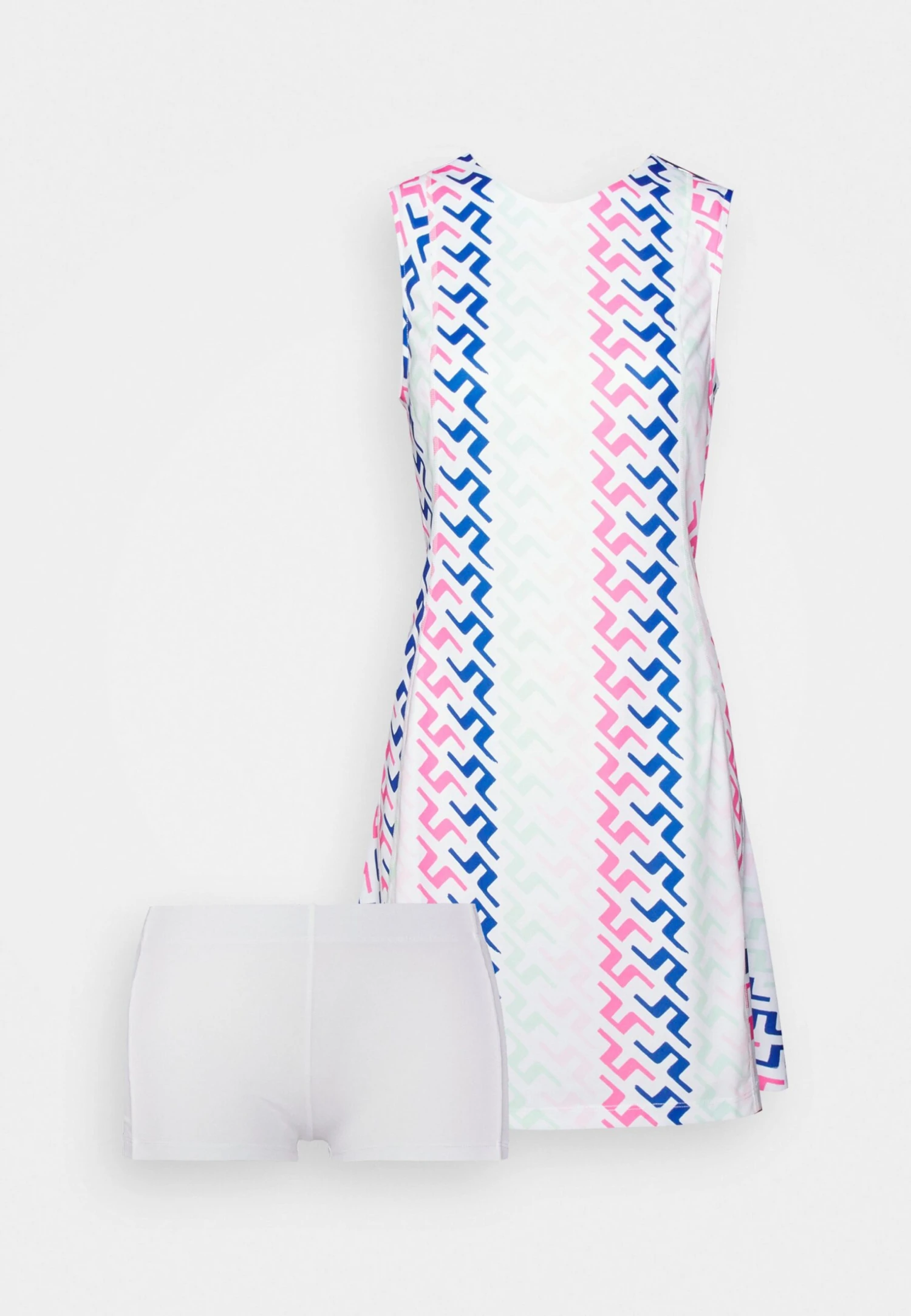 Helena Print Dress - Sports Dress - Pink 6 Helena Print Dress - Sports Dress - Pink - Image 6