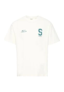 Solid SDROWDY - Print T-shirt - True Black -Zalando UK-Outlet c47d1ec268624395b4bf41288e74cfc6