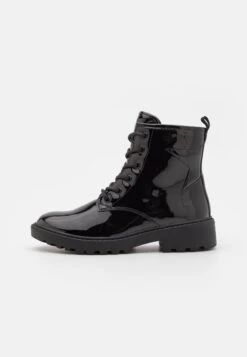 Geox CASEY GIRL - Lace-up Ankle Boots - Black
