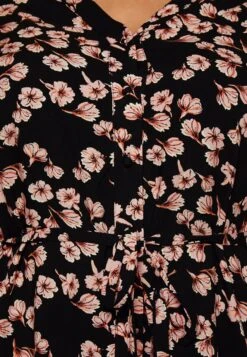 ONLY CARMAKOMA Caranita Denizia 3/4 Blk Drs Aop - Day Dress -Zalando UK-Outlet c5259fd29fba474797dd7fdd7ff91f97