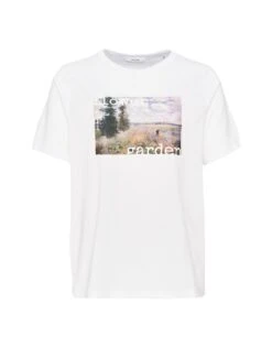 OPUS Sadena - Print T-Shirt - White -Zalando UK-Outlet c5aa409d796d457f97771a1438636d73