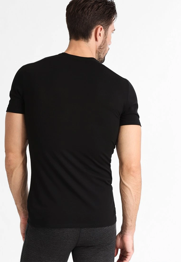 Icebreaker Merino Anatomica Ss Crewe - Undershirt - Black/Monsoon 3 Icebreaker Merino Anatomica Ss Crewe - Undershirt - Black/Monsoon - Image 3