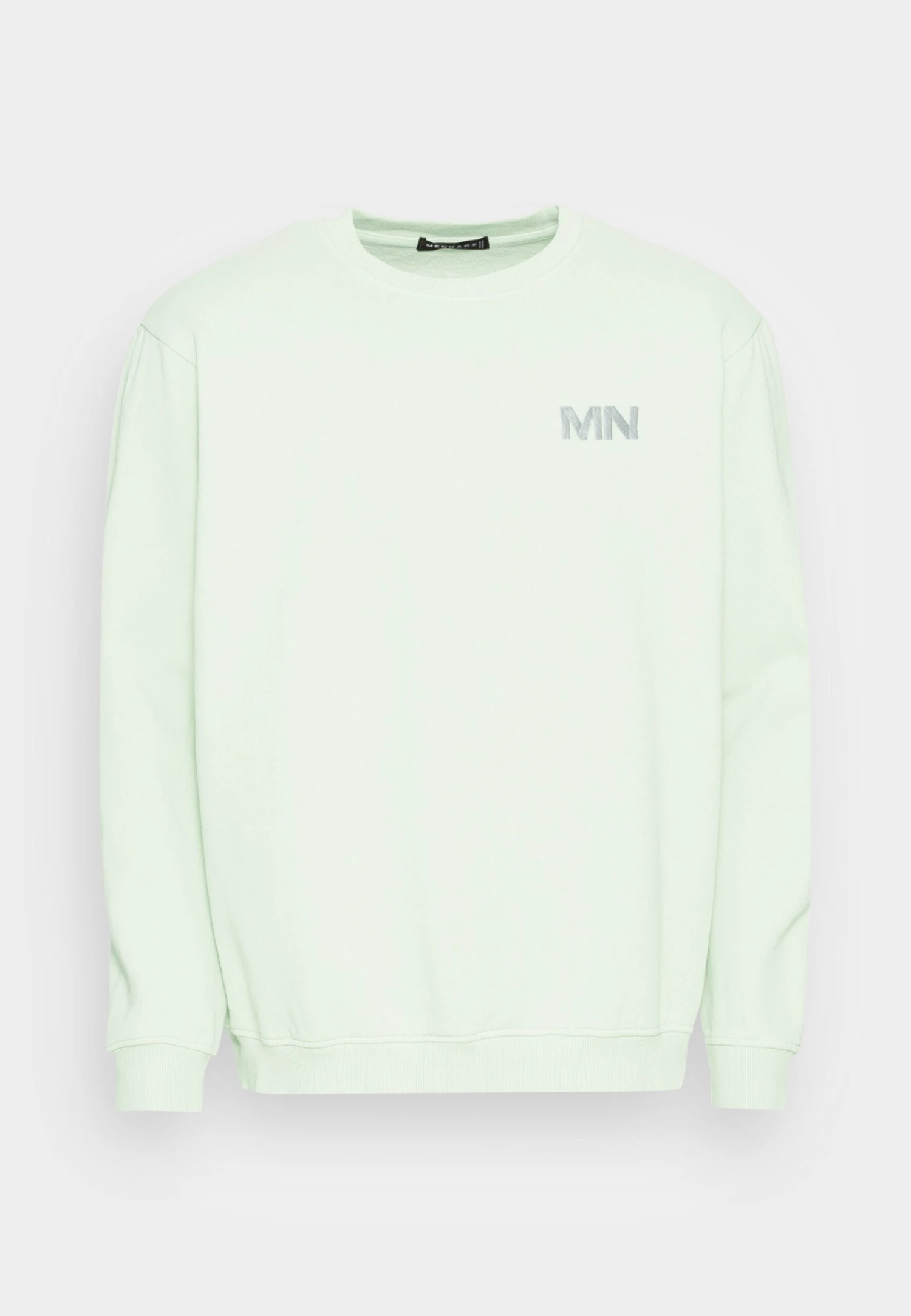 Mennace Unisex Washed Regular - Sweatshirt - Light Green 4 Mennace Unisex Washed Regular - Sweatshirt - Light Green - Image 4