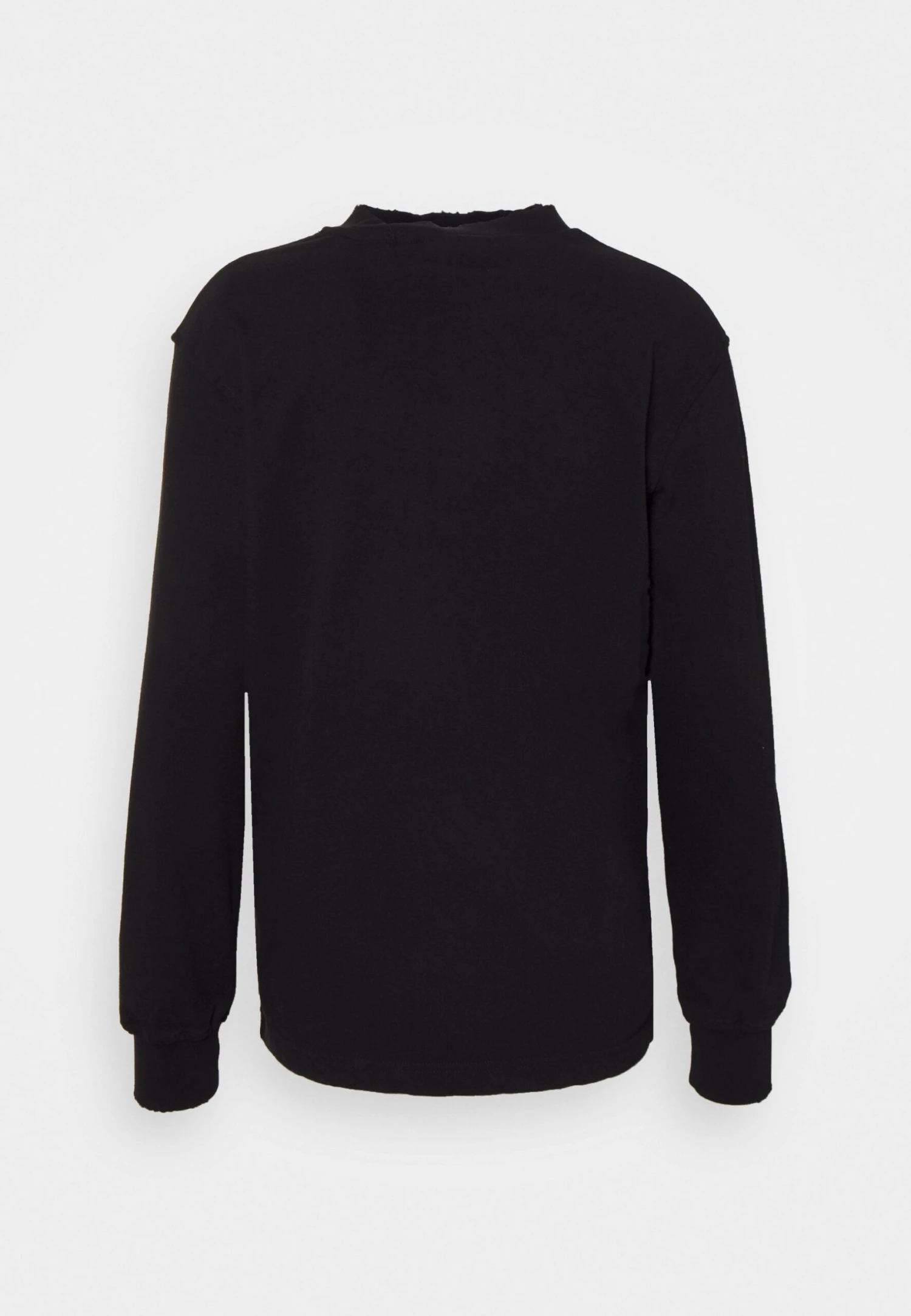 Han Kjøbenhavn Distressed Tee Long Sleeve Logo - Long Sleeved Top - Black 2 Han Kjøbenhavn Distressed Tee Long Sleeve Logo - Long Sleeved Top - Black - Image 2