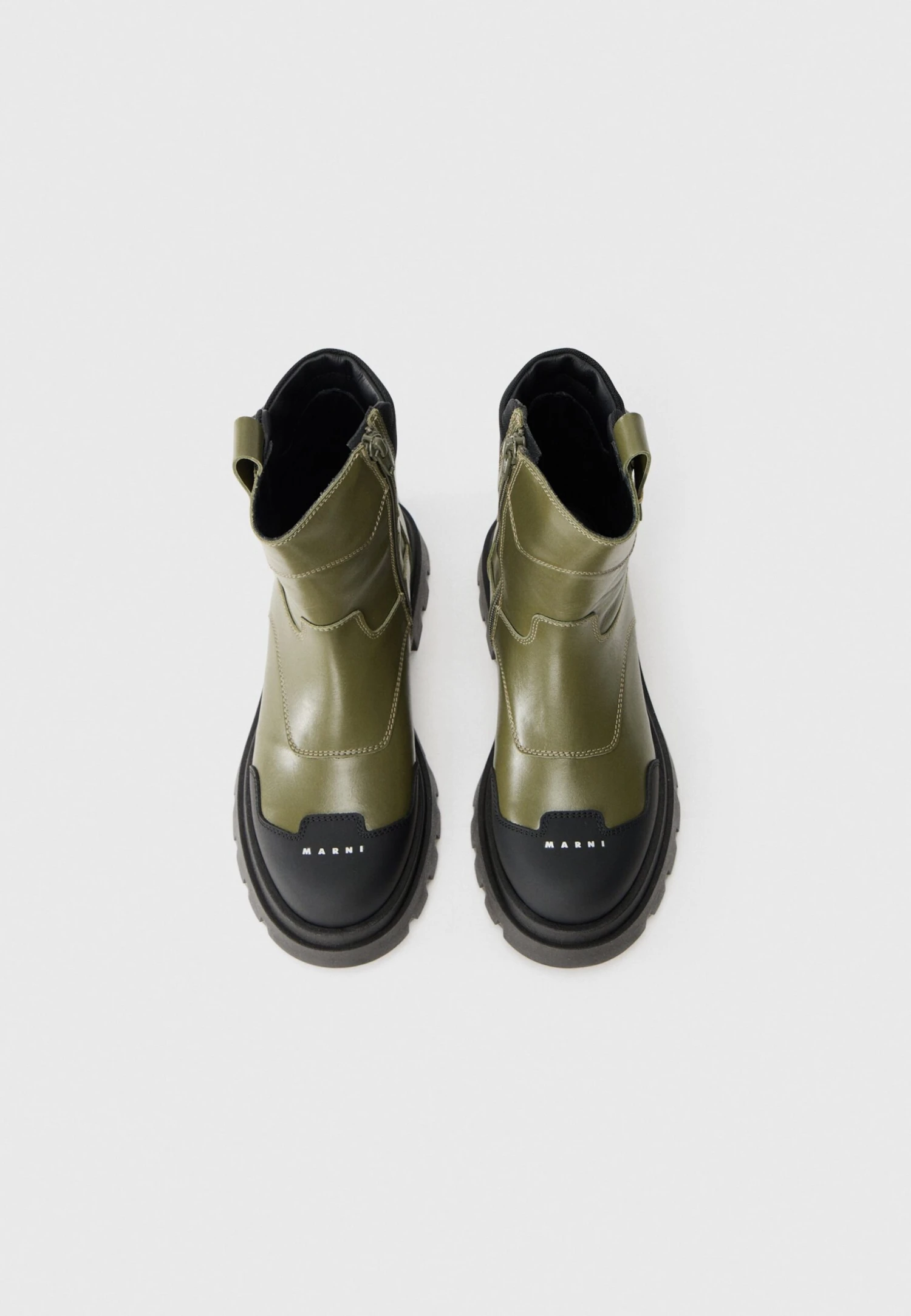 Marni UNISEX - Boots - Black/olive Green 4 Marni UNISEX - Boots - Black/olive Green - Image 4