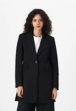 ONLY ONLCATHY LONG COAT - Classic Coat - Black
