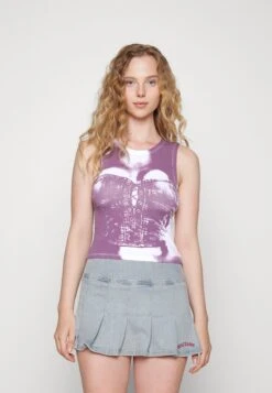 Jaded London 00'S Vest - Top - Multi