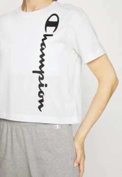 Champion Crewneck - Print T-Shirt - White -Zalando UK-Outlet c8c28ba381824cb29e62204455d36fda