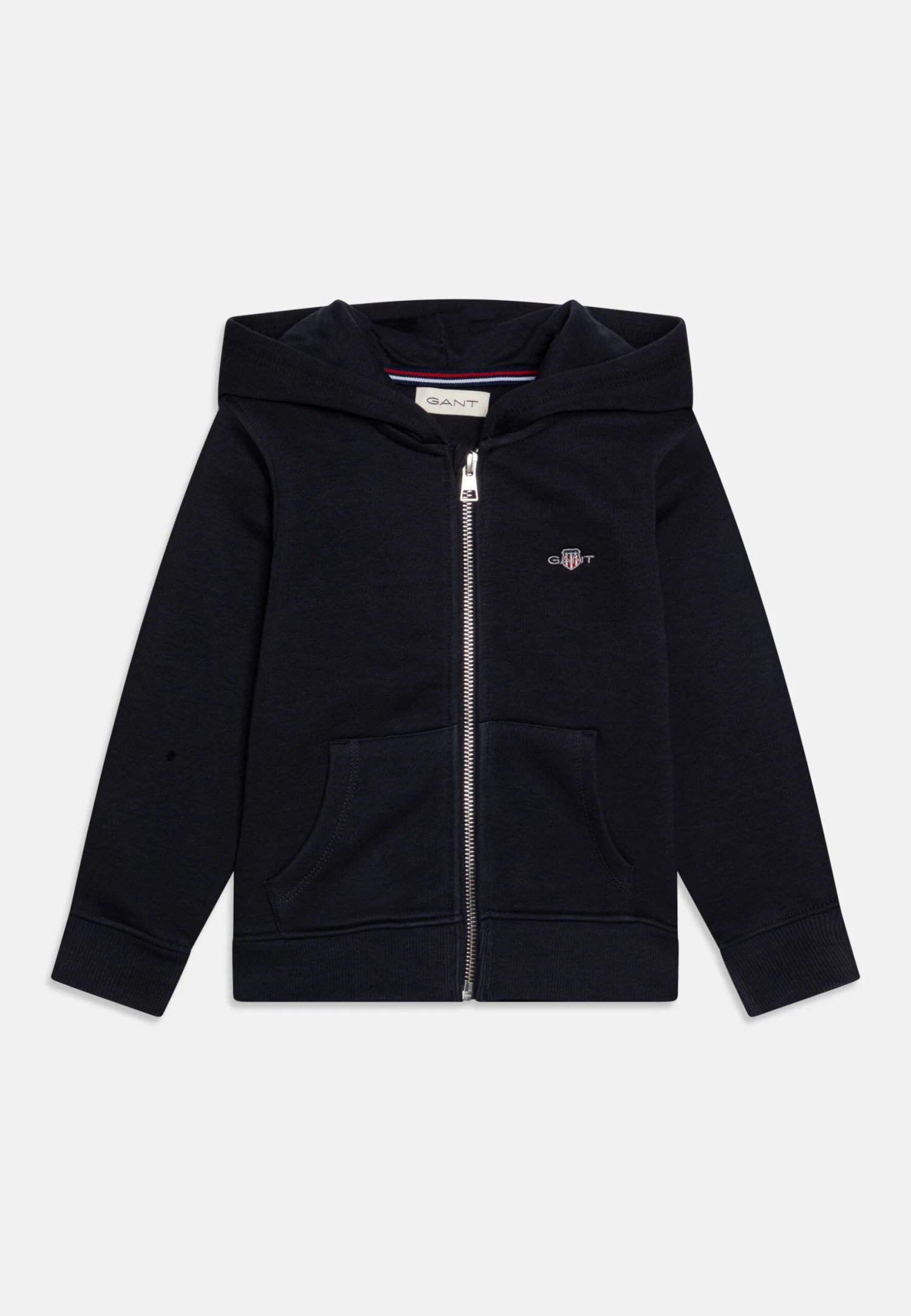 Gant SHIELD ZIP HOODIE UNISEX - Zip-up Sweatshirt - Light Grey Melange 4 Gant SHIELD ZIP HOODIE UNISEX - Zip-up Sweatshirt - Light Grey Melange - Image 4