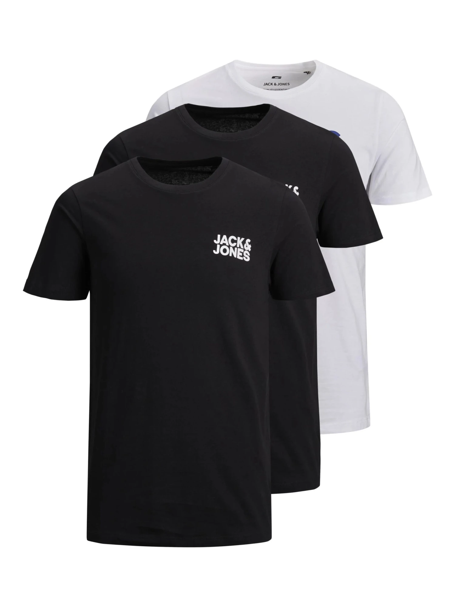 Jack & Jones Print T-shirt - Black/navy/white 6 Jack & Jones Print T-shirt - Black/navy/white - Image 6