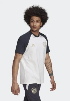 ADIDAS PERFORMANCE Fc Bayern München- Sports T-Shirt - White -Zalando UK-Outlet ca3575fe1ca84ad09a9ca62b943ca520