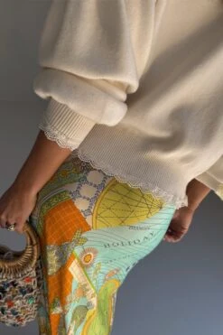 NEVER FULLY DRESSED ISLA DORRIS SKIRT - Maxi Skirt - Blue -Zalando UK-Outlet ca46abd6d2ac46c397a727428e525221