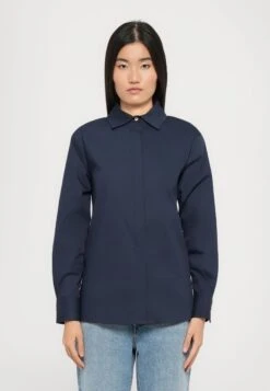 Cult Gaia Button-down Blouse - Deep Lake