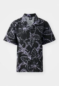 Santa Cruz MONO CABANA - Button-down Blouse - Black/lavender -Zalando UK-Outlet ca64205e00bd4e1b801de1e6371c3d13