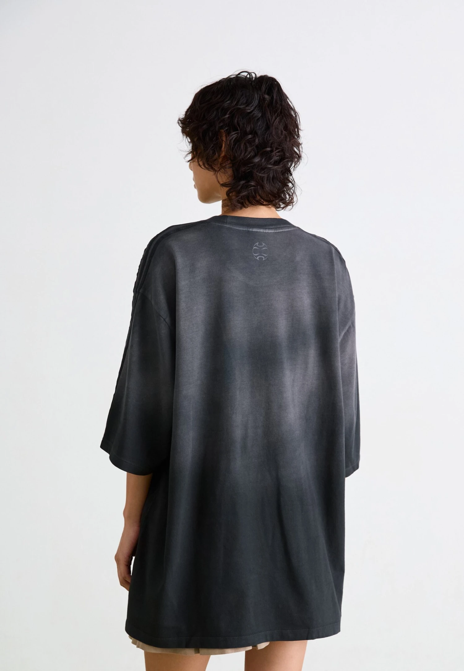 Adidas Originals TEE - Print T-shirt - Black/grey Six 3 Adidas Originals TEE - Print T-shirt - Black/grey Six - Image 3