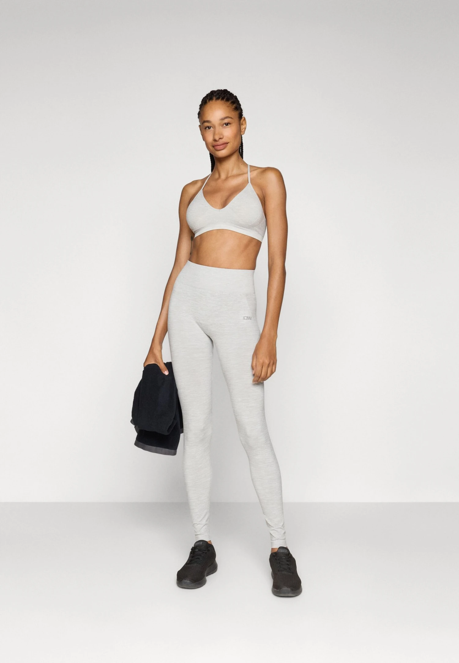 ICANIWILL SMOOTH SEAMLESS - Leggings - Light Grey 2 ICANIWILL SMOOTH SEAMLESS - Leggings - Light Grey - Image 2