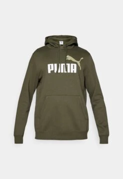 Puma COLOR LOGO HOODIE - Hoodie - Dark Olive -Zalando UK-Outlet cb2df43807d84297a9bd7201f27ec351