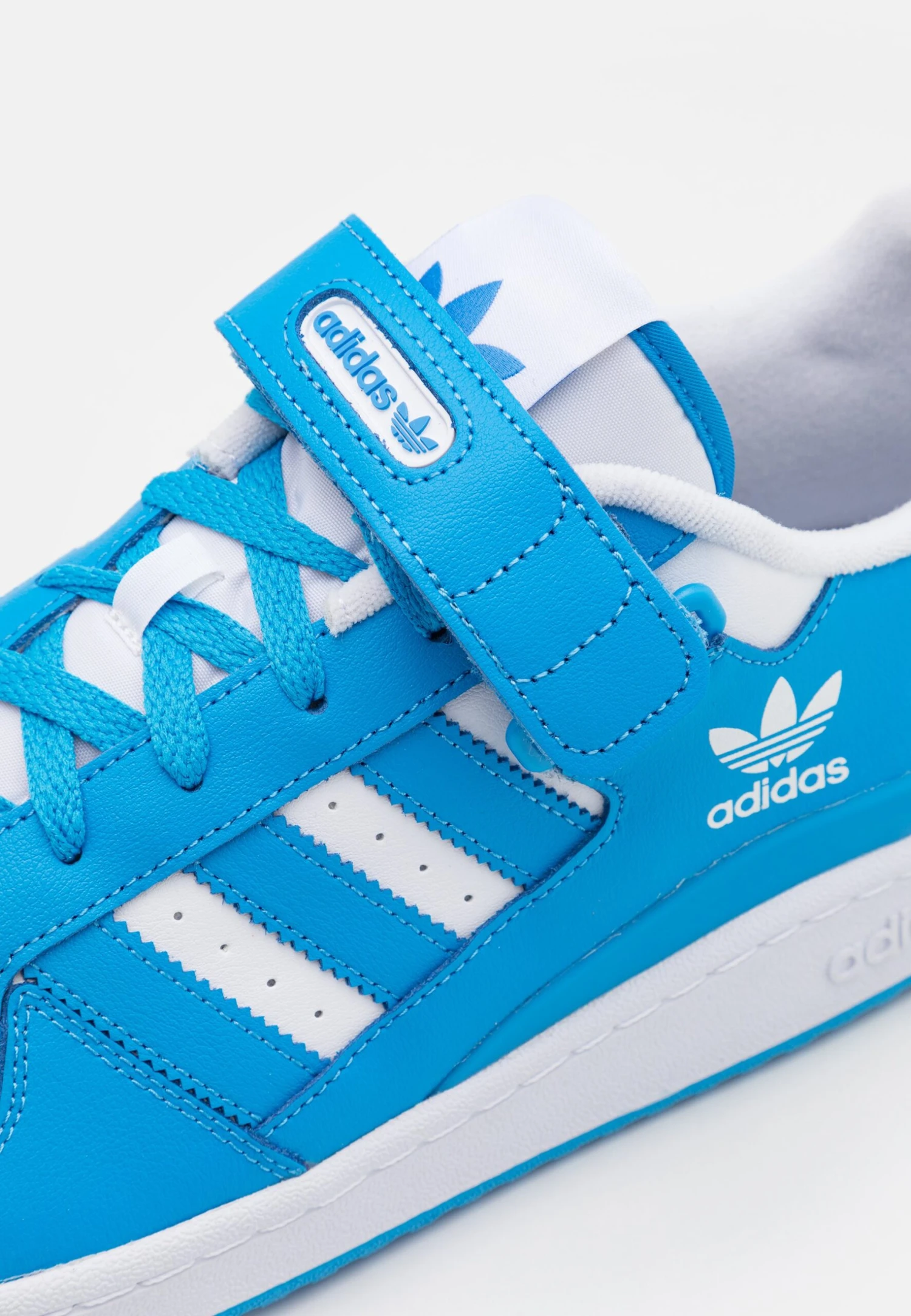 Adidas Originals Forum Unisex - Trainers - Footwear White/Pulse Blue 6 Adidas Originals Forum Unisex - Trainers - Footwear White/Pulse Blue - Image 6