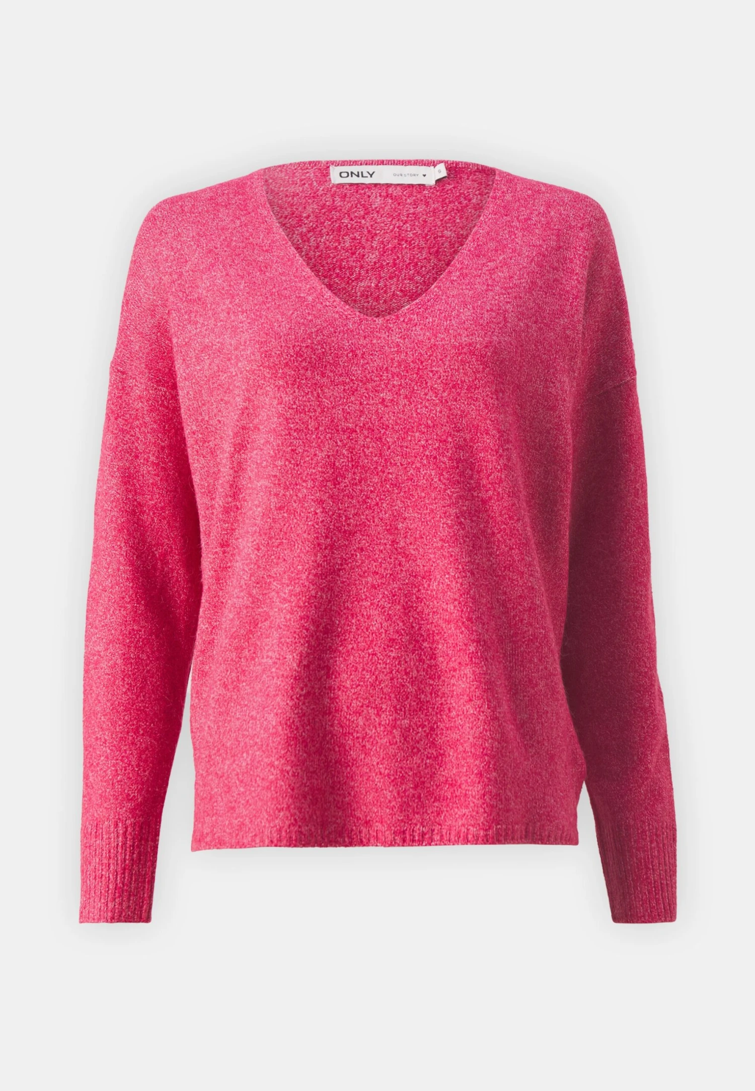 ONLY ONLRICA LIFE L/S V-NECK NOOS - Jumper - Raspberry Rose 11 ONLY ONLRICA LIFE L/S V-NECK NOOS - Jumper - Raspberry Rose - Image 11