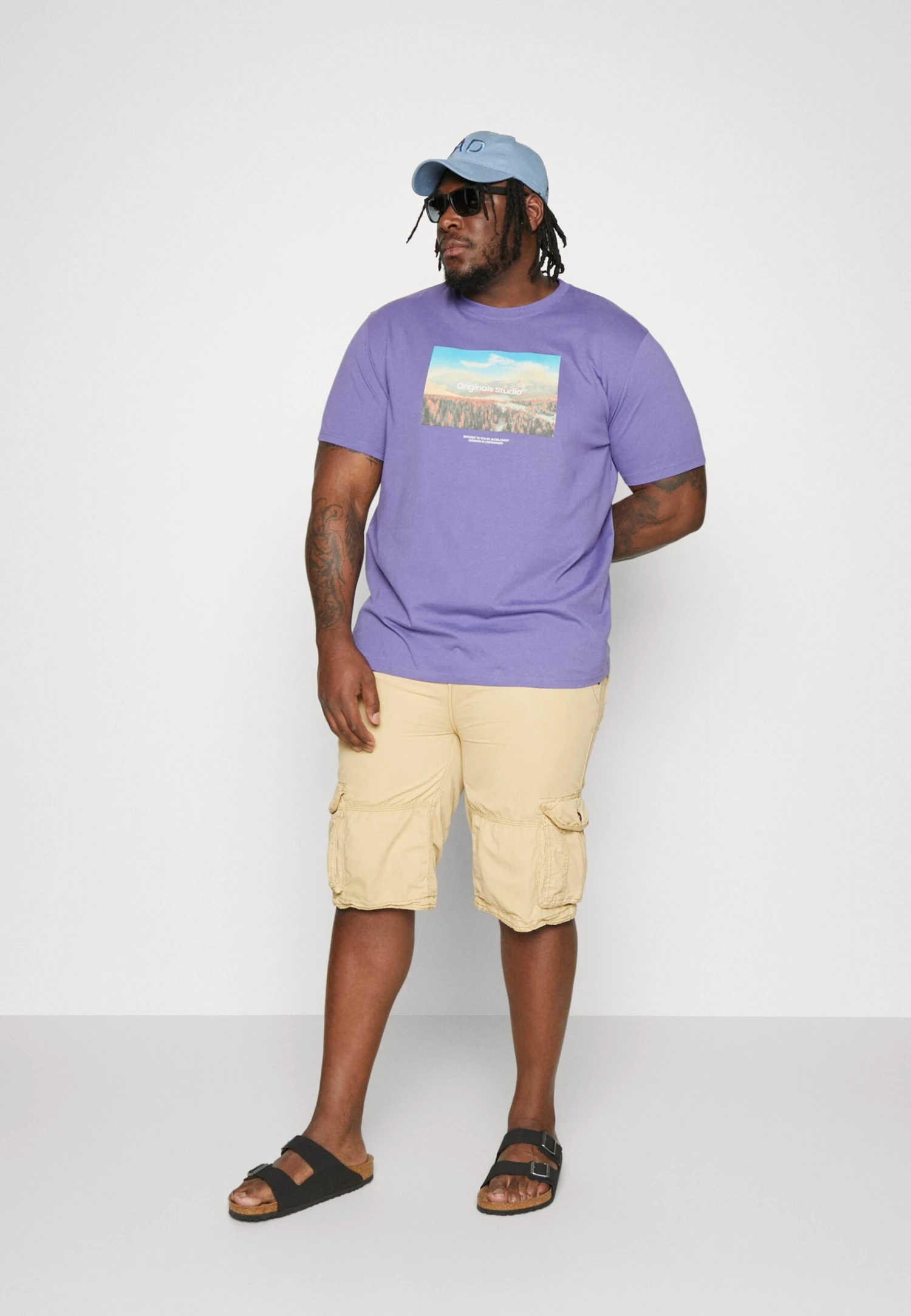 Jack & Jones Jorvesterbro Photo SsCrew Nec Pls - Print T-Shirt - Twilight Purple 2 Jack & Jones Jorvesterbro Photo SsCrew Nec Pls - Print T-Shirt - Twilight Purple - Image 2