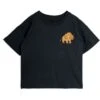 Mini Rodini MAMMOTH TEE UNISEX - Print T-shirt - Black