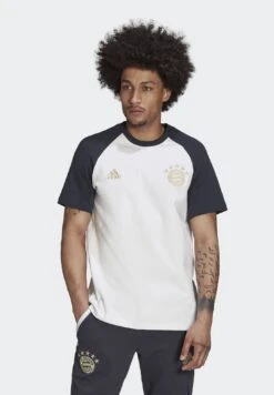 ADIDAS PERFORMANCE Fc Bayern München- Sports T-Shirt - White