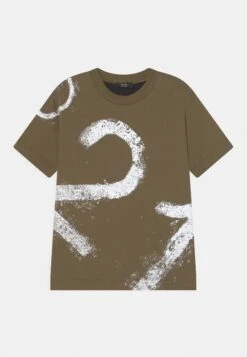 N°21 Over Unisex - Print T-Shirt - Mustard Yellow