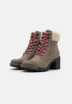 S.Oliver Lace-Up Ankle Boots - Grey -Zalando UK-Outlet cf579b2c36ab41f2932dcace4a6d6916