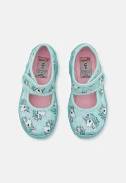 Superfit BONNY - Slippers - Hellgrün/mehrfarbig -Zalando UK-Outlet cfbbbee539ee4df1803ff36074250495