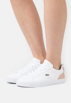 Lacoste Lerond Pro- Trainers - White/Light Pink
