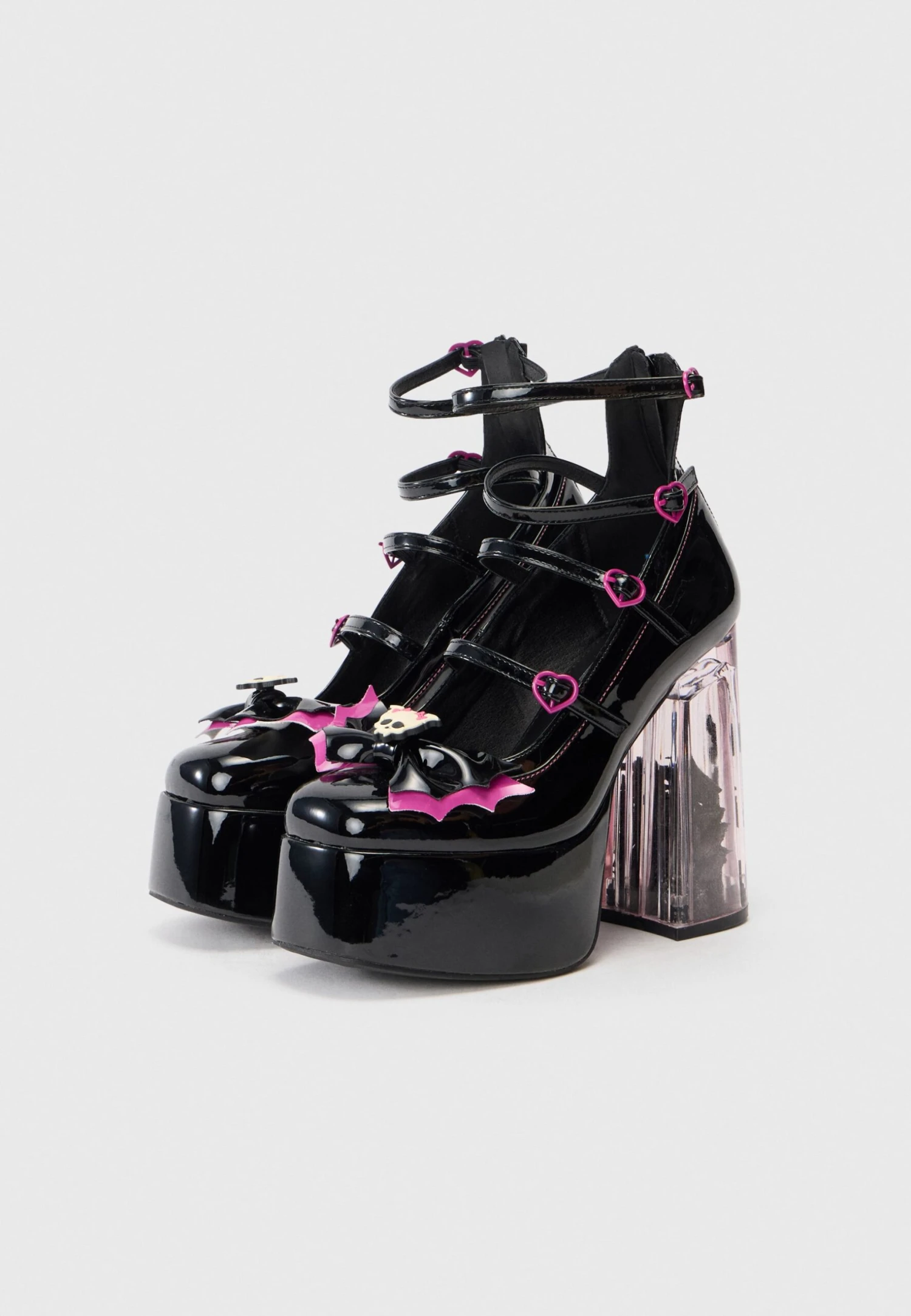 KOI FOOTWEAR MONSTER HIGH DEAD TIRED - Platform Heels - Black/pink 2 KOI FOOTWEAR MONSTER HIGH DEAD TIRED - Platform Heels - Black/pink - Image 2