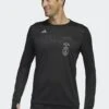 ADIDAS PERFORMANCE Run For The Oceans Long Sleeve- Long Sleeved Top - Black