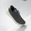 Puma SOFTRIDE SYMMETRY FUZION - Road Running Shoes - Black/dusky Gray/vapor Gray