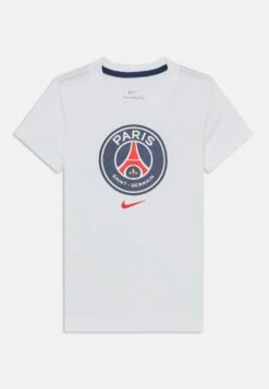 Nike Performance PARIS GERMAIN CREST TEE UNISEX - Sports T-shirt - White