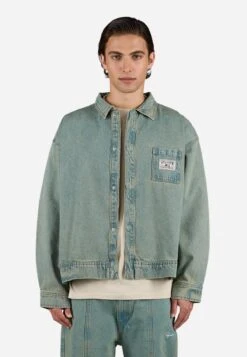 Pegador TABOR OVERSHIRT - Shirt - Washed Vintage Blue