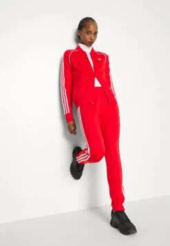 Adidas Originals Superstar - Tracksuit Bottoms - Vivid Red -Zalando UK-Outlet d197bd73a2124860936dd0e63f93676a