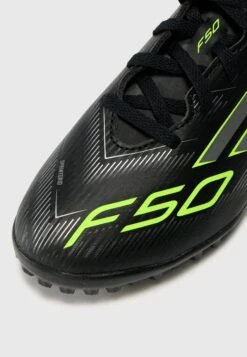 ADIDAS PERFORMANCE F50 CLUB UNISEX - Turf Football Boots - Core Black/iron-coloured/lucid Lemon -Zalando UK-Outlet d2a7a24d1f3b4fad8e102cba98b8d3c8