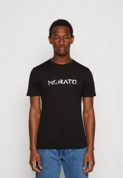 Antony Morato Slim Fit With Photographic Plastic - Print T-Shirt - Black