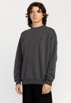 Volcom SINGLE STONE CREW - Sweatshirt - Asphalt Black -Zalando UK-Outlet d379b151d9cd42c8b18bc6e04612bd1d
