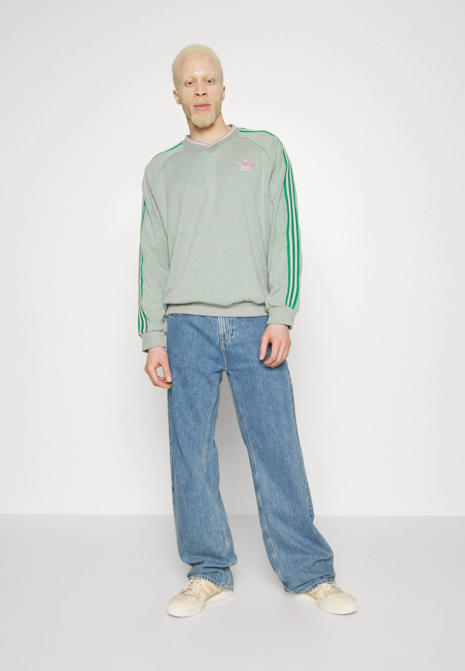 Adidas Originals Sweatshirt - Green 5 Adidas Originals Sweatshirt - Green - Image 5