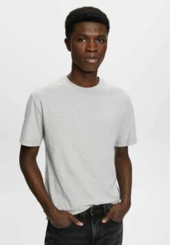 ESPRIT Mit Delfinprint - Basic T-Shirt - Light Grey New