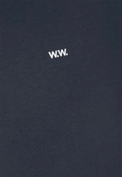 Wood Wood Sami Classic - Basic T-Shirt - Navy -Zalando UK-Outlet d50d95426b5246338da63ad43f755ca2